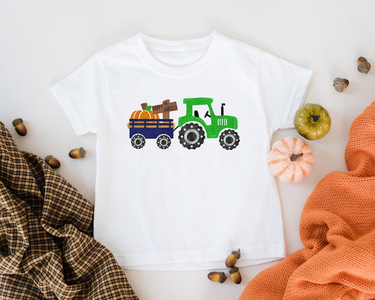 Pumpkin Tractor Shirt