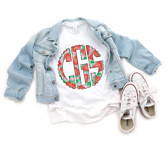 Strawberry Monogram Shirt