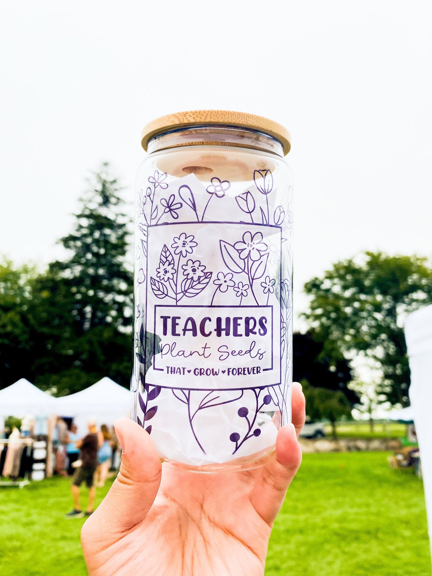 Teacher Glass Cup