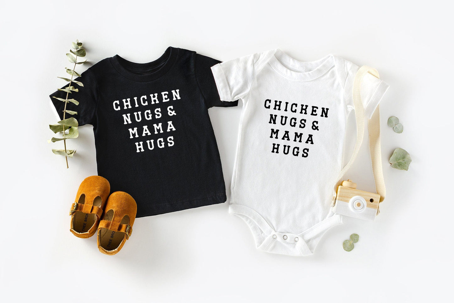 Chicken Nugs and Mama Hugs Shirt