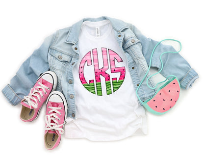 Watermelon Monogram Shirt