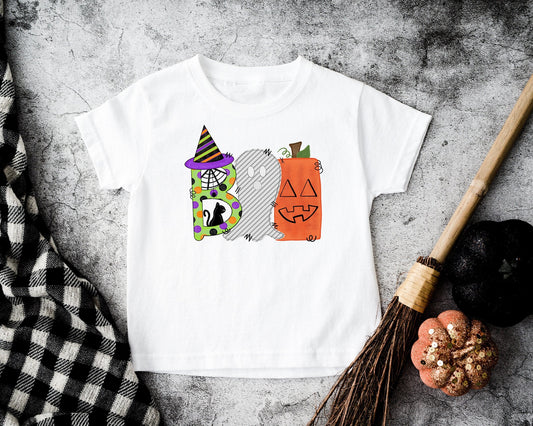 Halloween Boo Shirt - Girl